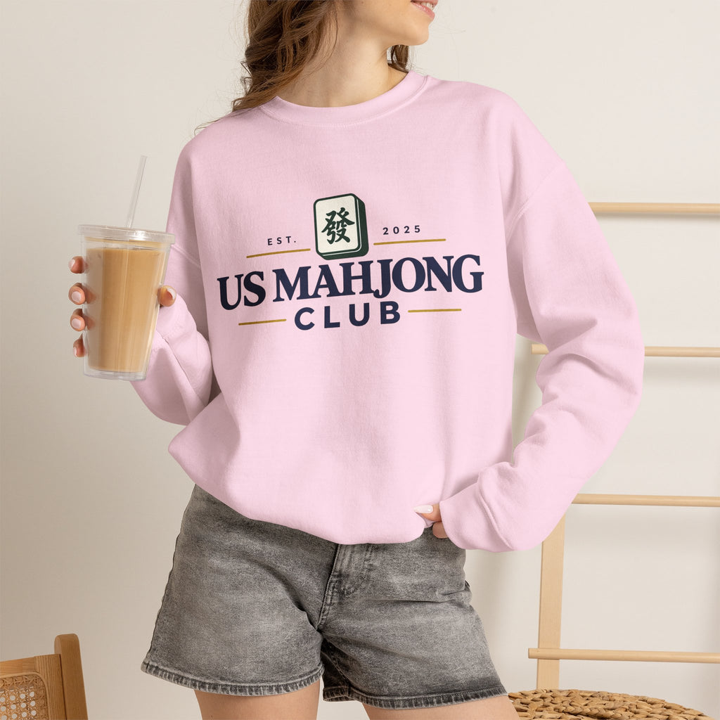 US Mahjong Club Crewneck Sweatshirt